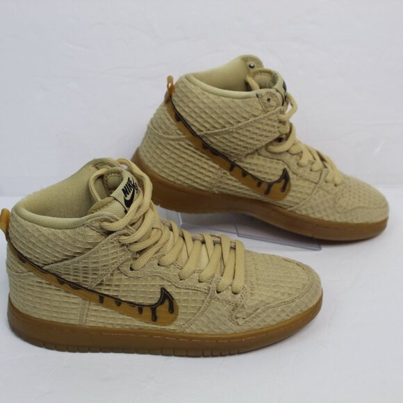 Nike SB Dunk High Premium Hemp Chicken and Waffle Size 9 - Used without box - Picture 1 of 14